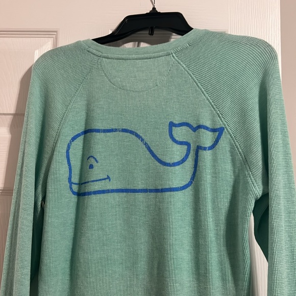 Men’s Vineyard Vines Waffle Long Sleeve - Picture 2 of 2